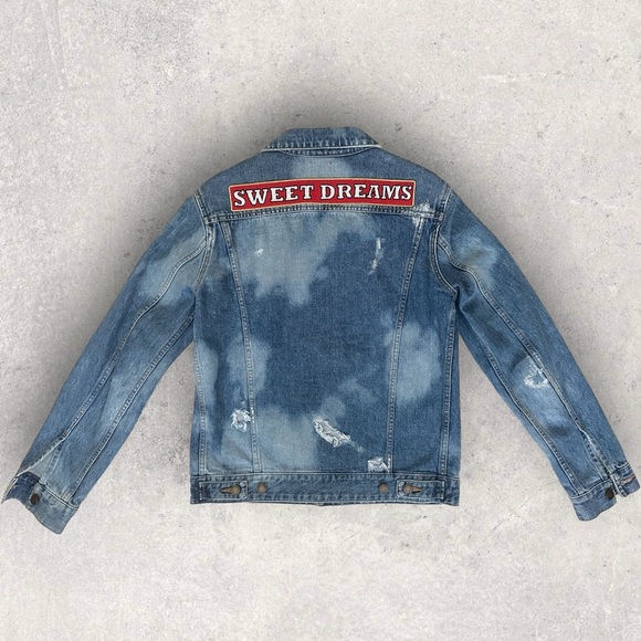 Saint Laurent Sweet Dreams Denim Jacket - Picture 1 of 8